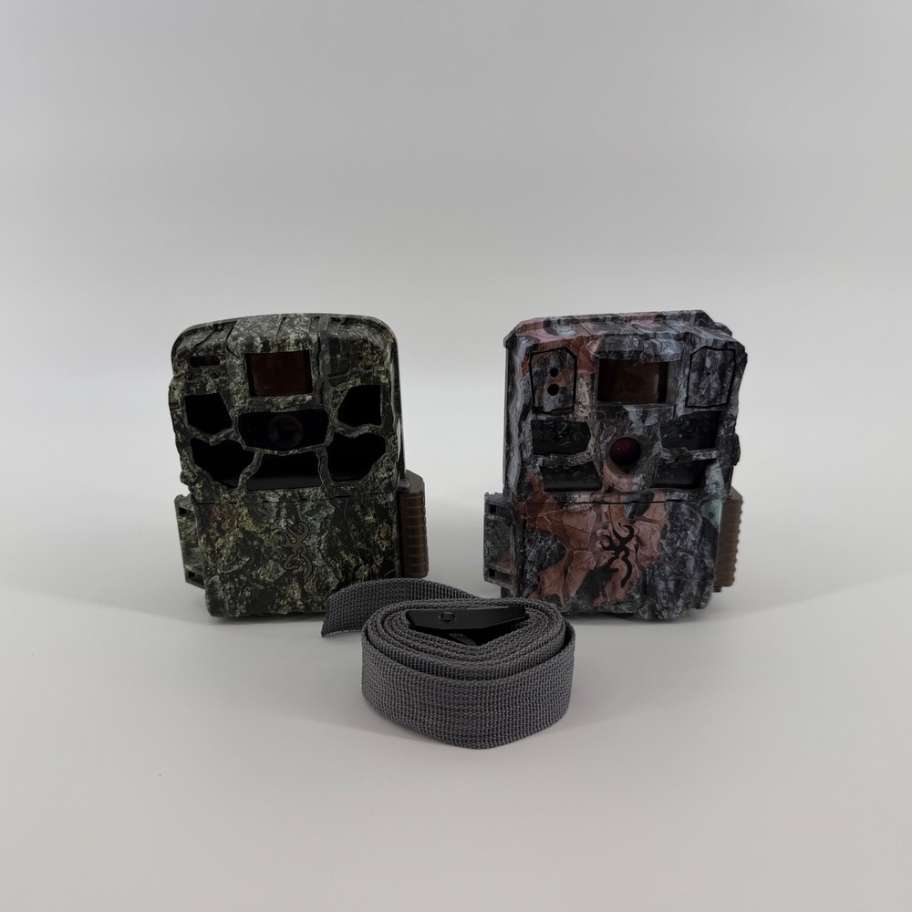 Browning Trail Cameras Set Strike Force HD BTC-5HD-26-CBP Dark Ops HD BTC-6FHD